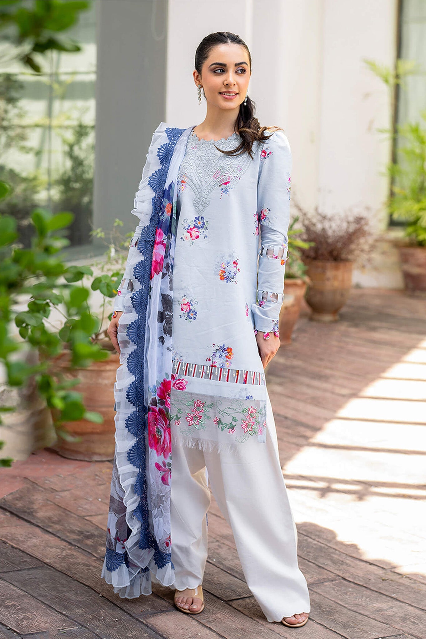 Meraki By Asifa Nabeel Unstitched 3 Piece Digital Printed Lawn Vol-02