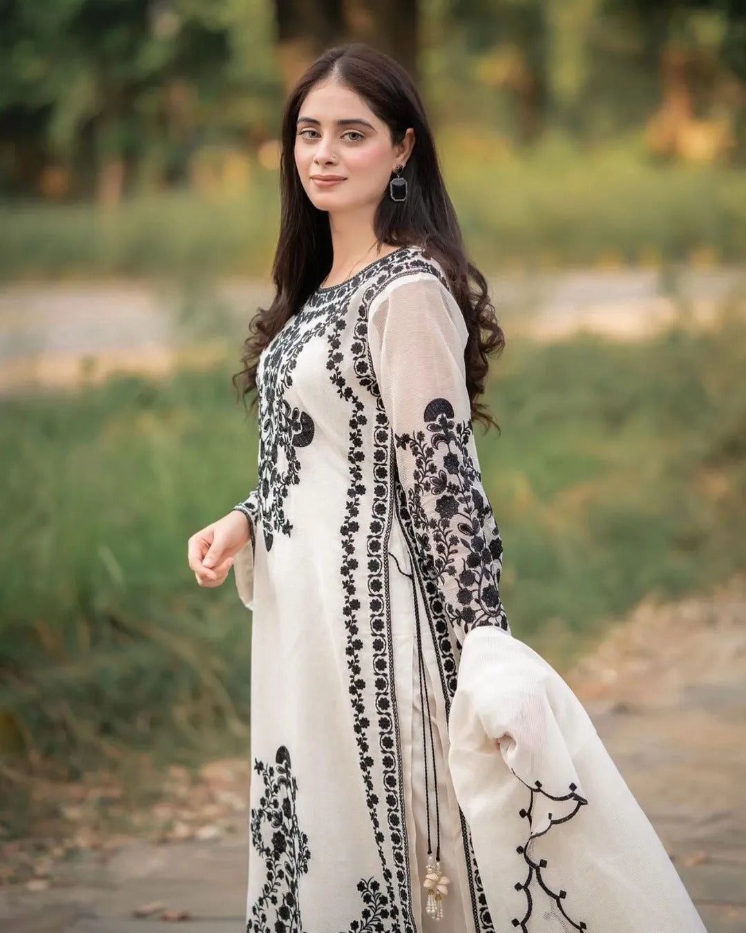 ZARA SHAHJHAN 3pc Summer Casual Collection  Code:1028